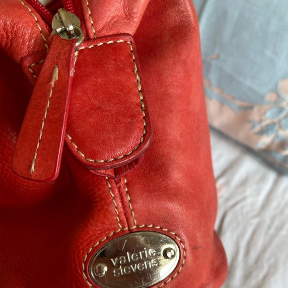 Valerei Stevens Red Leather Pocket Book - Picture 9 of 15